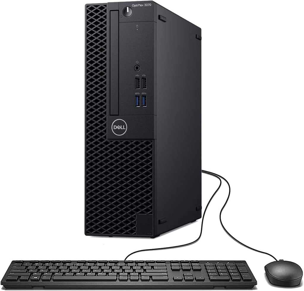Dell OptiPlex 3070 SFF Desktop 9th Gen Intel Core i5-9500 6-Core up to 4.4GHz 16GB DDR4 RAM 1TB NVMe SSD, Keyboard & Mouse, Wi-Fi, Bluetooth, Windows 11 Pro (Renewed)