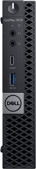 Dell OptiPlex 7070 Micro PC | Intel Core i5-9500T | 8GB RAM | 256GB SSD | Windows 11 Pro | Mini PC | Business PC (Renewed)