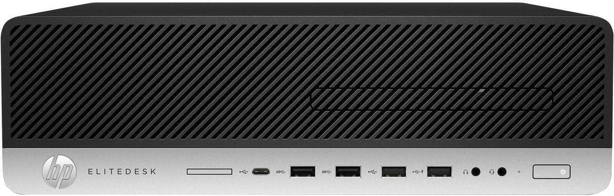 HP EliteDesk 800 G3 SFF Desktop PC Intel Core i5-6500 3.20GHz 8GB RAM 256GB SSD WiFi BT Keyboard Mouse Windows 11 Pro (Refurbished)