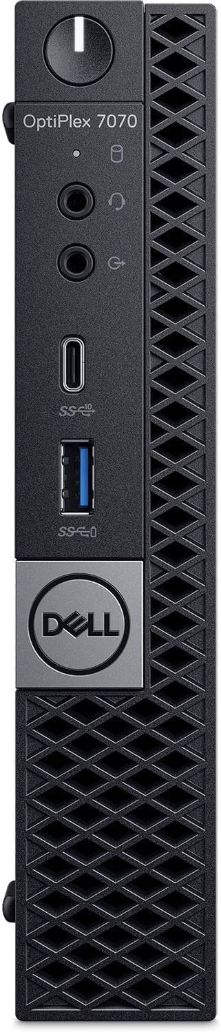 Dell OptiPlex 7070 Business Micro Desktop Computer, Intel Core i5-8500T, 8GB DDR4 RAM, 256GB SSD, USB Keyboard and Mouse, Windows 11 Pro(Renewed)