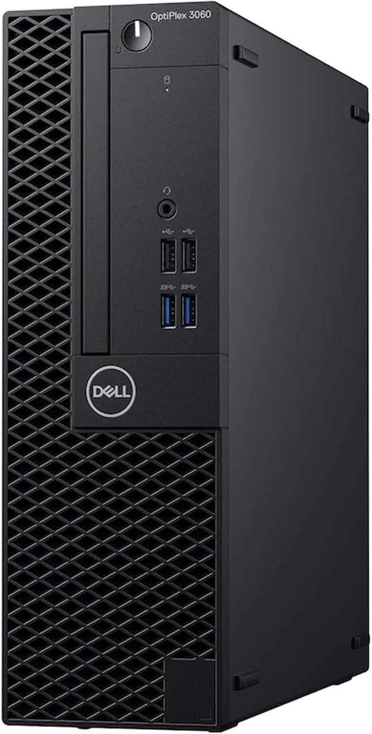 Dell OptiPlex 3060 SFF Desktop PC Intel i5-8500 16GB DDR4 RAM 256GB SSD DVD Windows 11 Pro (Renewed)