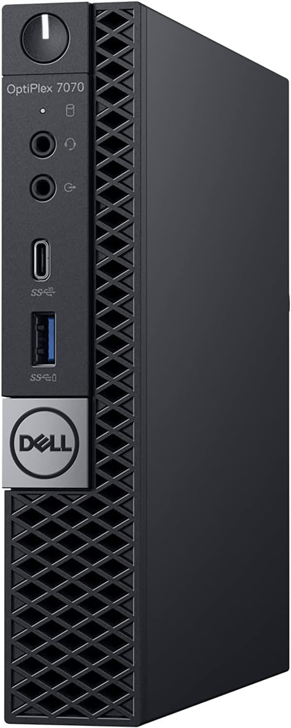Dell OptiPlex 7070 Micro PC | Intel Core i5-9500T | 8GB RAM | 256GB SSD | Windows 11 Pro | Mini PC | Business PC (Renewed)