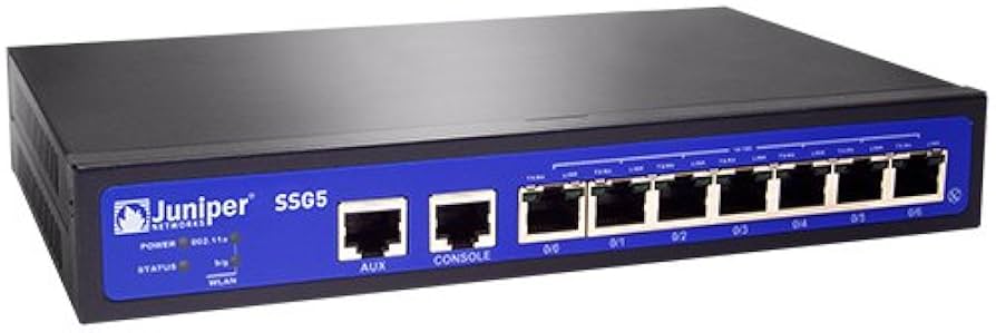 Juniper Networks SSG5 VPN Firewall Security 7 port SSG-5-SB 🍁