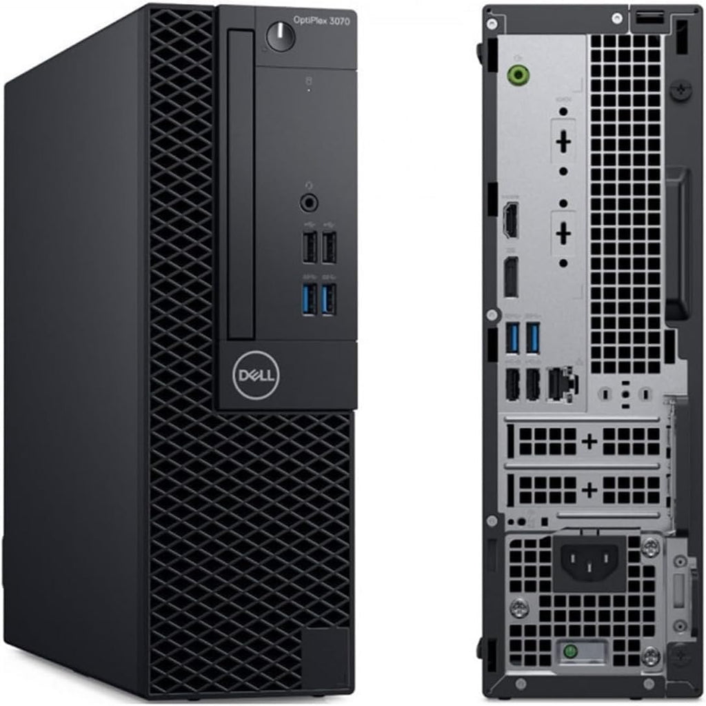 Dell OptiPlex 3070 SFF Desktop 9th Gen Intel Core i5-9500 6-Core up to 4.4GHz 8GB DDR4 RAM 256GB SSD, Keyboard & Mouse, Windows 11 Pro (Renewed)