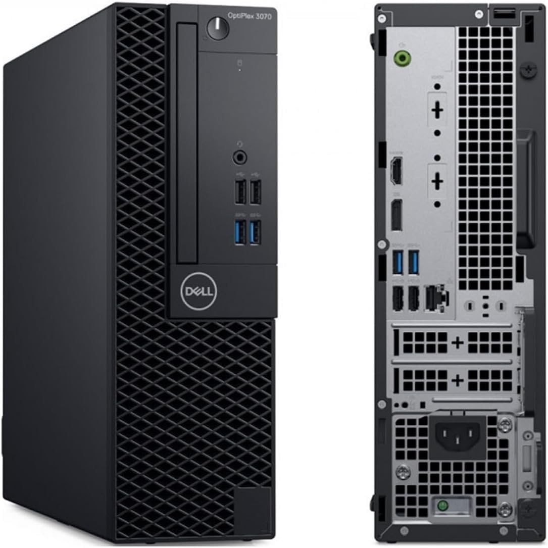 Dell OptiPlex 3070 SFF Desktop 9th Gen Intel Core i5-9500 6-Core up to 4.4GHz 16GB DDR4 RAM 1TB NVMe SSD, Keyboard & Mouse, Wi-Fi, Bluetooth, Windows 11 Pro (Renewed)
