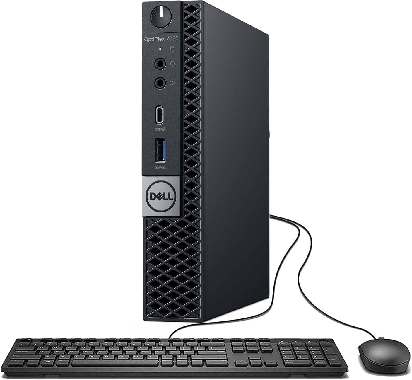 Dell OptiPlex 7070 Micro PC | Intel Core i5-9500T | 8GB RAM | 256GB SSD | Windows 11 Pro | Mini PC | Business PC (Renewed)