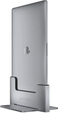 Brydge Space-Saving Laptop Stand | Vertical Docking Station Compatible with 13-inch MacBook Pro with Touch Bar (2016-2021), 2 x Thunderbolt™ 3 Ports