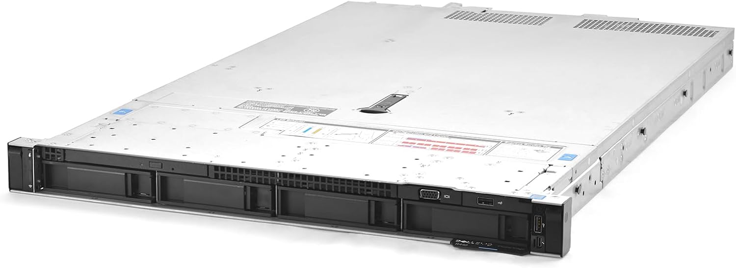 Dell PowerEdge R440 1U, 2 x Xeon Silver 4208 @2.1GHz 16GB PC4 4x3.5" SAS, 2xPSU🍁