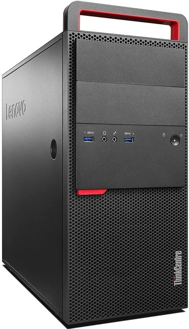 लेनोवो थिंकसेंटर एम900 टावर पीसी (इंटेल कोर i7-6700 3.4GHz प्रोसेसर, 32GB रैम, 512GB एसएसडी) विंडोज 10 प्रो (नवीनीकृत)
