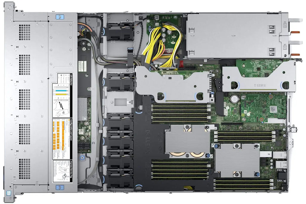 Dell PowerEdge R440 1U, 2 x Xeon Silver 4110 @2.1GHz 16GB PC4 8x2.5" SAS, 2xPSU🍁
