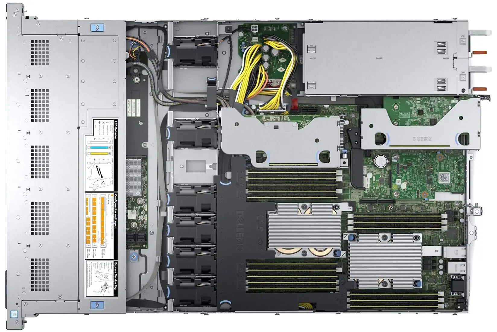 Dell PowerEdge R440 1U, 2 x Xeon Silver 4110 @2.1GHz 16GB PC4 8x2.5" SAS, 2xPSU🍁