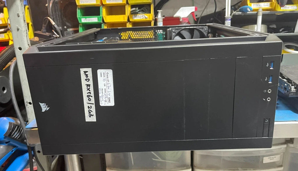 PC de jeu Corsair, Asus Strix B250F, Core i7-6700, 16 Go de RAM, SSD de 256 Go, RX 560, HX850i 🍁