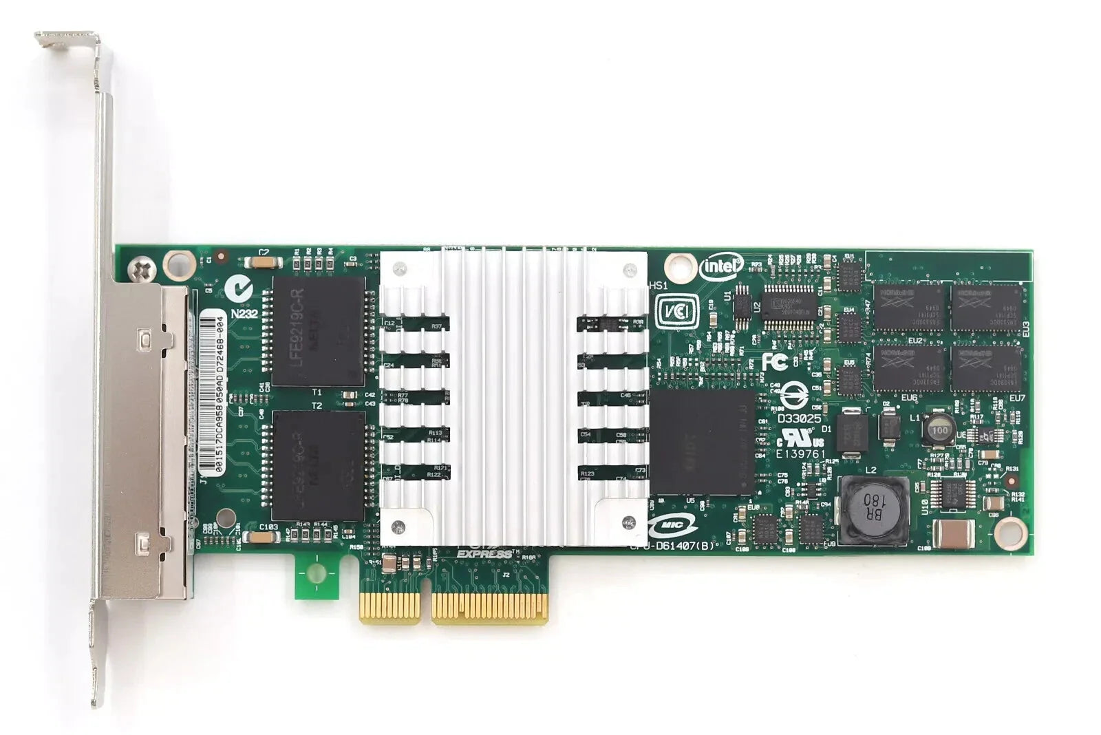 IBM INTEL PRO/1000 PT QUAD PORT PCIe GIGABIT NIC ADAPTER CARD 39Y6138 46Y3512 🍁