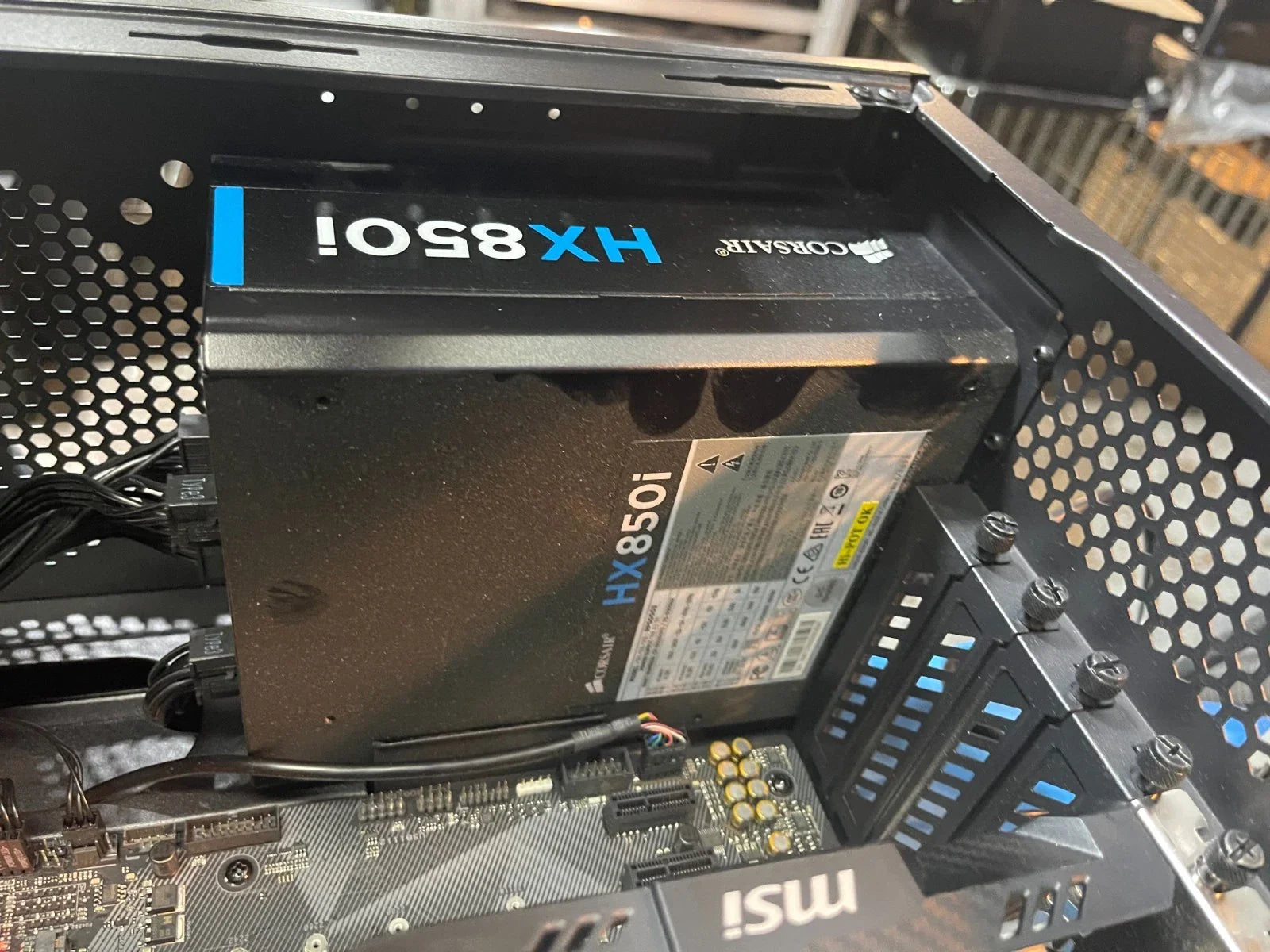 PC de jeu Corsair, Asus Strix B250F, Core i7-6700, 16 Go de RAM, SSD de 256 Go, RX 560, HX850i 🍁
