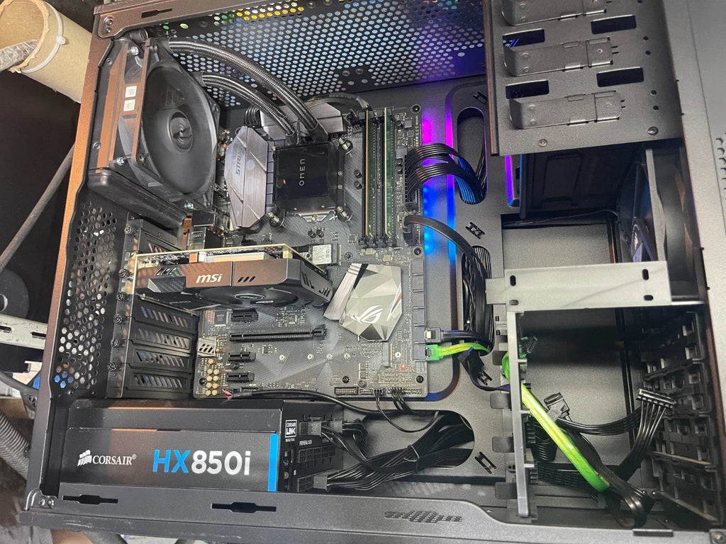 PC de jeu Corsair, Asus Strix B250F, Core i7-6700, 16 Go de RAM, SSD de 256 Go, RX 560, HX850i 🍁