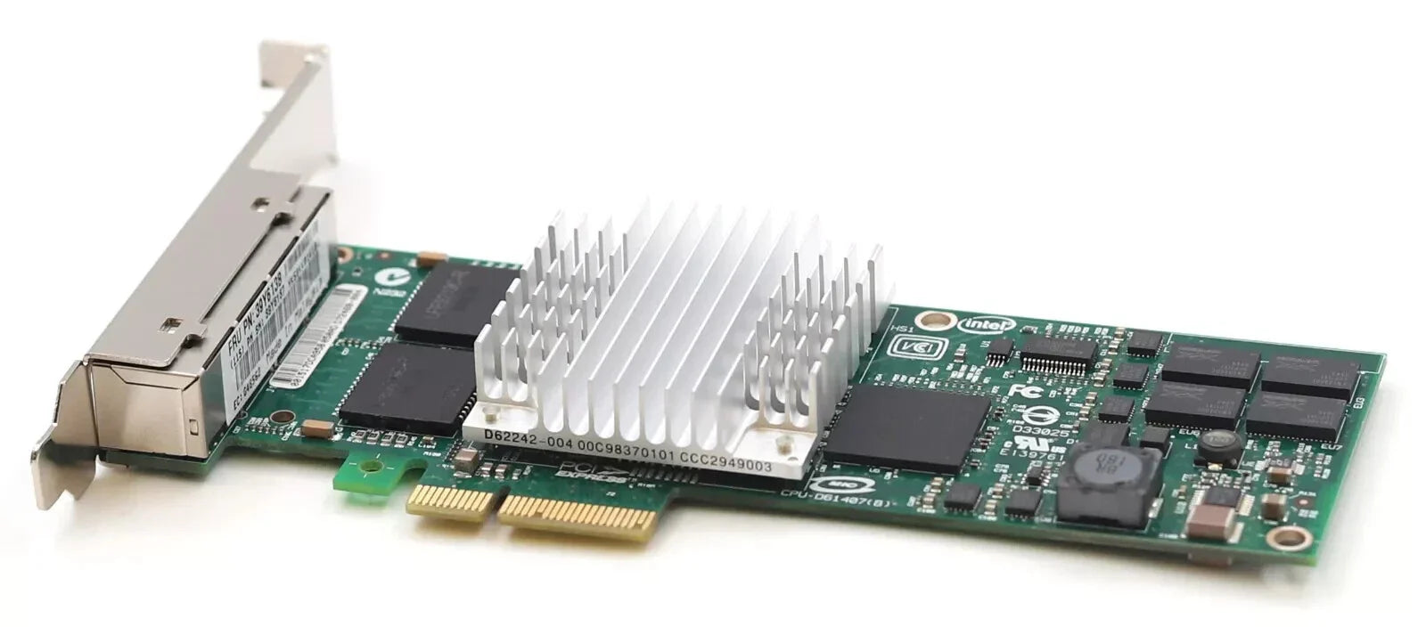 IBM INTEL PRO/1000 PT QUAD PORT PCIe GIGABIT NIC ADAPTER CARD 39Y6138 46Y3512 🍁
