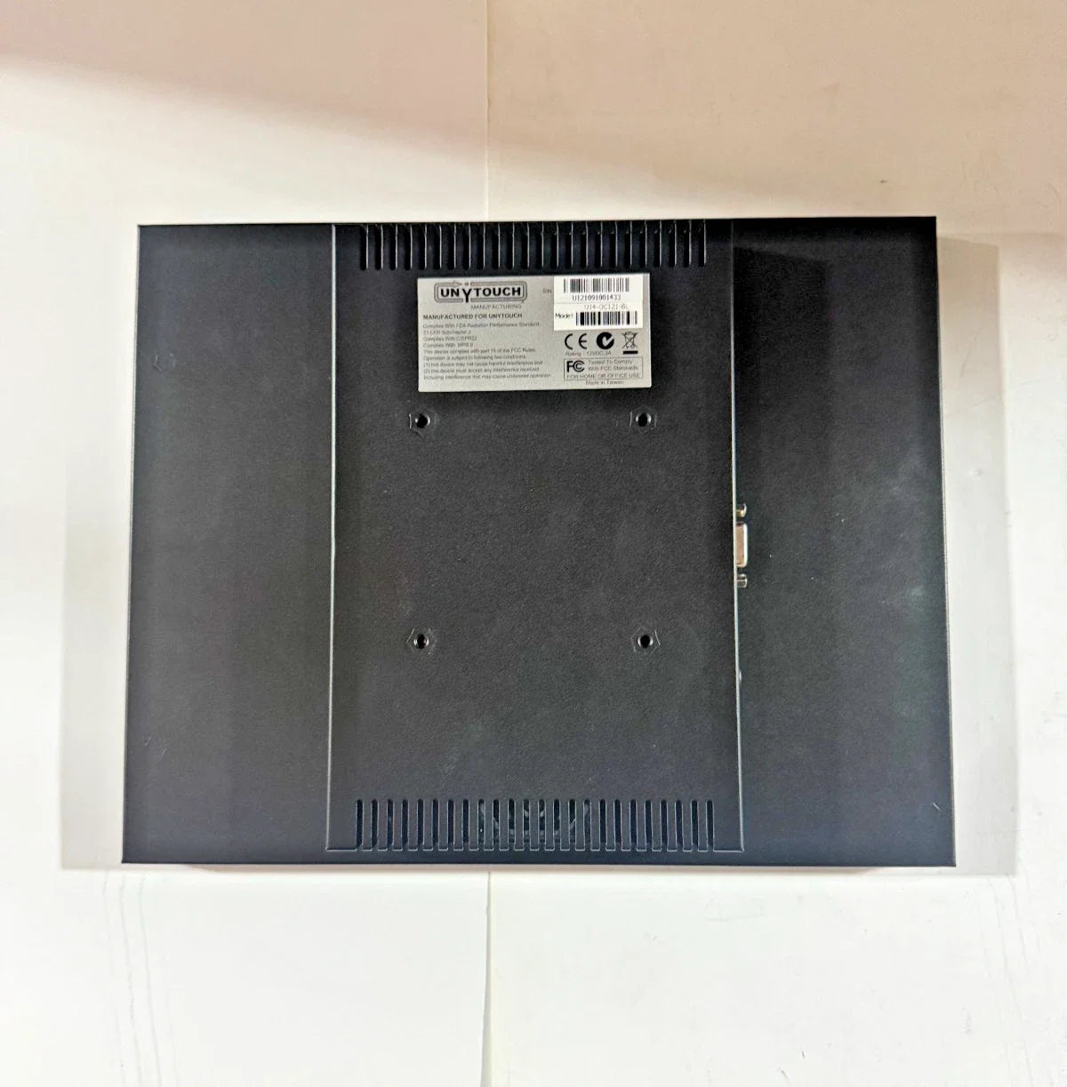 New UnyTouch 12.1" POS Monitor U14-OC121-BL Non-Touch 12 inch 🍁