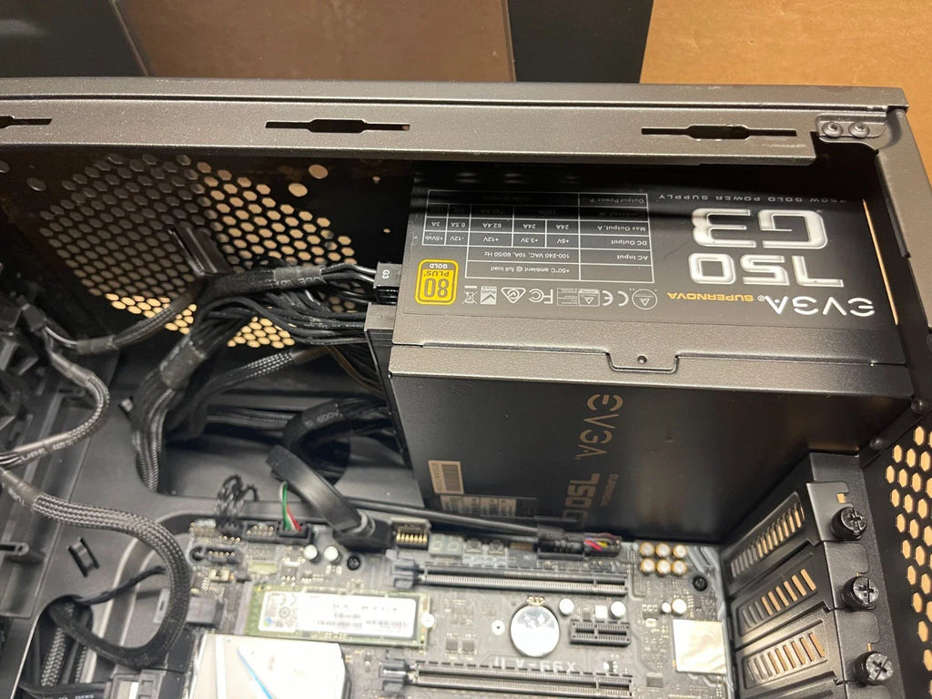 PC de jeu Corsair, Asus X99-A II, Core i7-6900K, 32 Go de RAM, SSD de 256 Go, GT620, 750G3 🍁